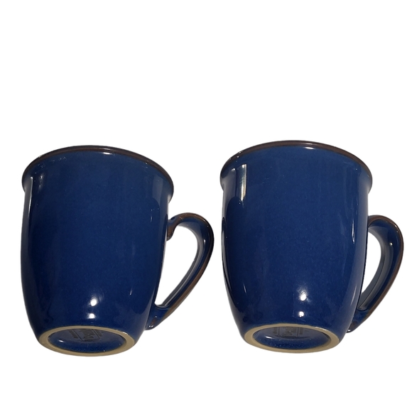 Denby England Imperial Blue Tea / Coffee Mug Set. - Picture 2 of 13
